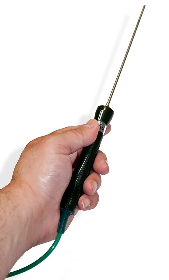 Peaktech TF-40 professional type K universal temperature sensor rod, diameter 3 mm, -50 °C to 700 °C - Image 2