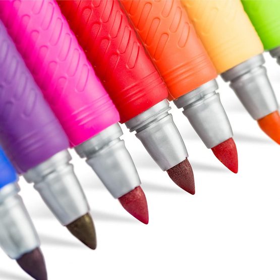 Bic Ink Mark-It Fine Point Permanent Markers 24 kg Assorted - Image 3