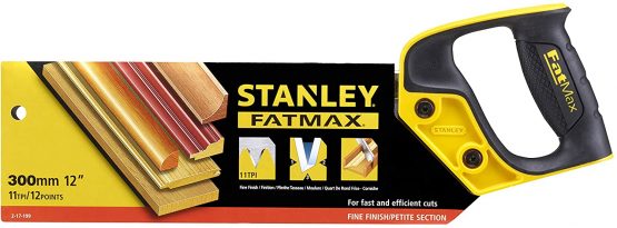 Stanley Fatmax 2-17-199 Rough Back Saw, Multi-Colour, 12 inch (300mm) - Image 3