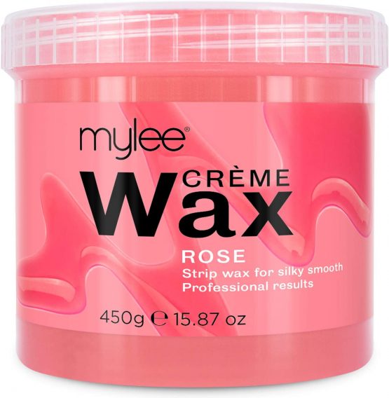 Mylee Rose Soft Creme Wax for Sensitive Skin 450g, Microwavable & Wax Heater Friendly, Ideal for All Body Area Stubborn Coarse Hair Removal