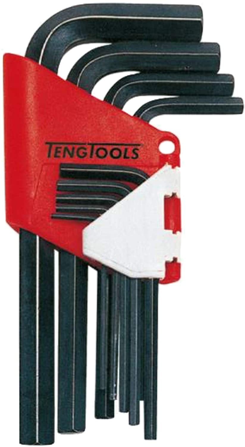 Teng 1479MMR 1.5-10mm 9 Metric Hex Key Set, Colourful