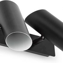 Faro Barcelona Link 29876 – Wall Light, Steel, Black