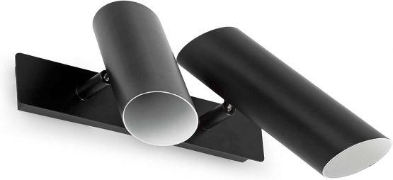 Faro Barcelona Link 29876 – Wall Light, Steel, Black
