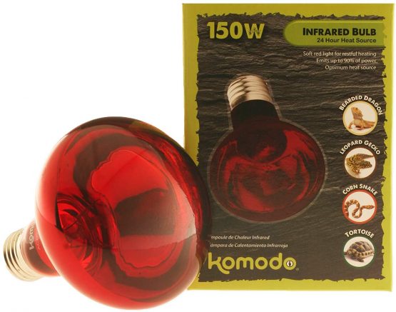 Komodo Infrared Heat Lamp ES, 150 Watt