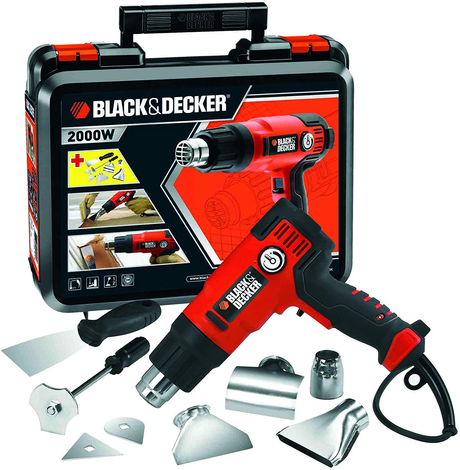 KX2200K-QS - Decapador Térmico 2.000W de Alto Rendimiento con maletín