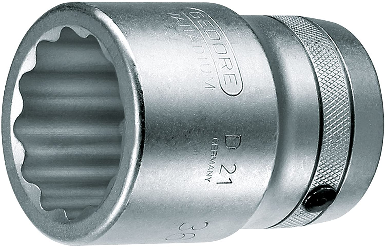 Gedore Socket 1 ", Ring 2.1/4" D 21 2.1/4AF