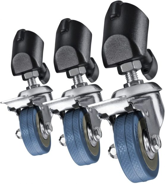 Walimex Pro tripod wheels set of 3 (for tripods with a leg diameter of 18-23 mm)