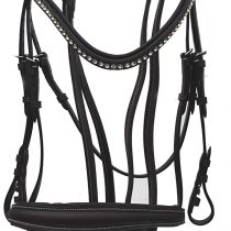 Rhinegold Anatomic Cavesson Bridle - Full - Havana