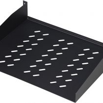 Digitus DN-19 TRAY-2-55-SW 19 Inch File Shelf 2HE Deep RAL9006 550 mm Black