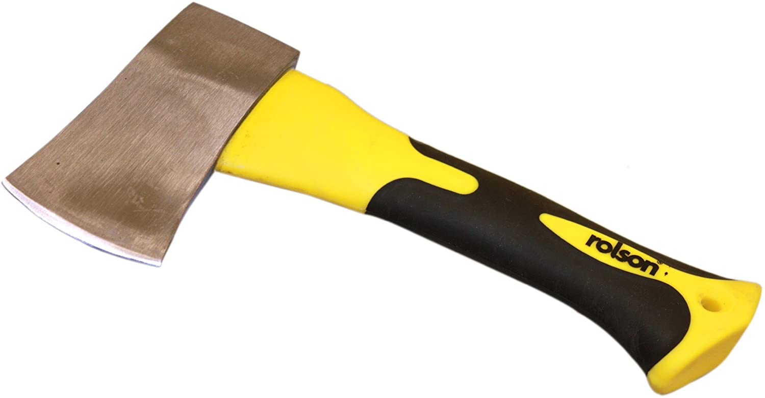 Rolson 12100 Stubby Camping Axe, Black, 28 x 130 x 250 millimetres
