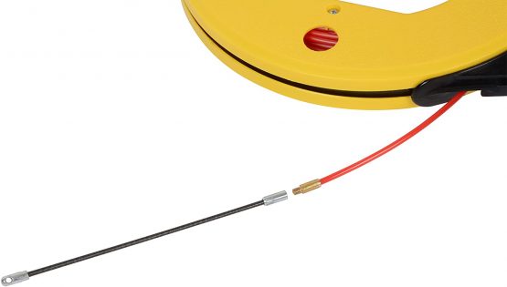 C.K 495053 Nylon Draw Tape, Black/Yellow, 25 m - Image 3