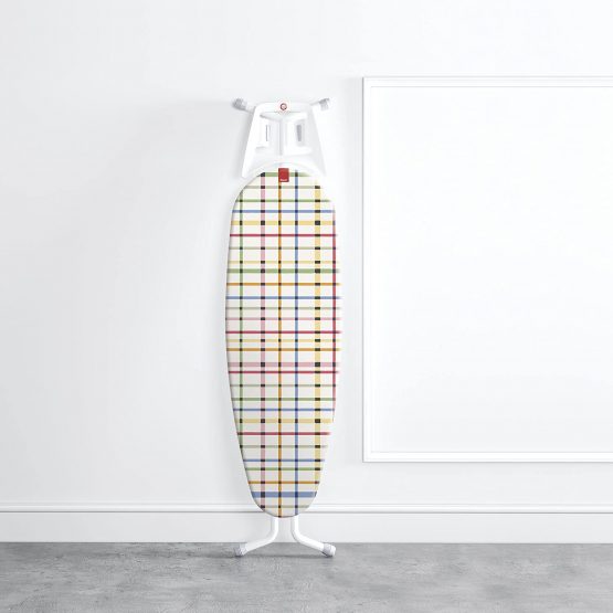 Rayen Ironing Board Cover, 3 layers: Foam, flannelette and 100% cotton fabric, Coloured Stripes, 150 X 55 - Image 3