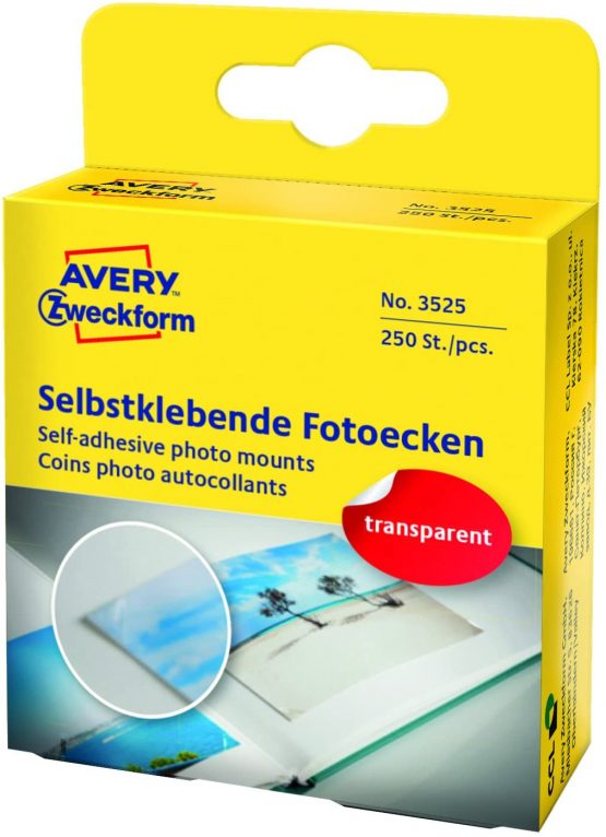 FOTOECKEN 250STK ZWE 3525