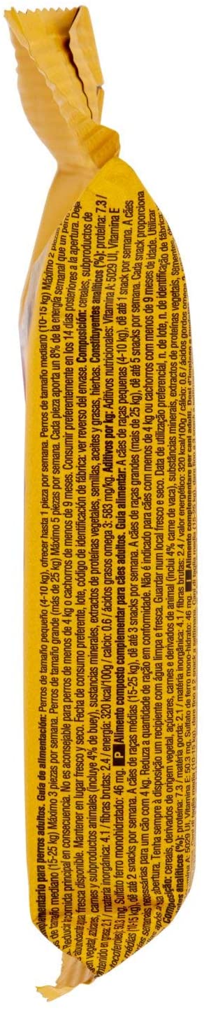 Pedigree Jumbone Small Beef Chews, 180g - Image 4