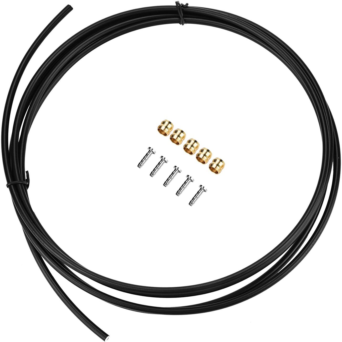 Hydraulic Disc Brake Tube Hose and Brass Connection Insert Kit - Image 2