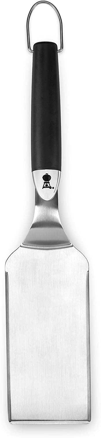 Weber Premium Turner (40cm), made of stainless steel, with anti-slip comfort grip, dishwasher safe - Black/Silver (6206) - Image 2