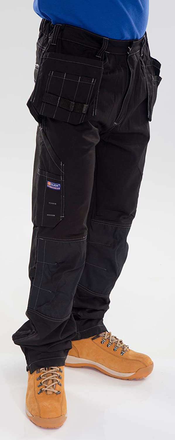 SHAWBURY MULTI PURPOSE TROUSER BLACK 30, 30" / 76cm - Image 2