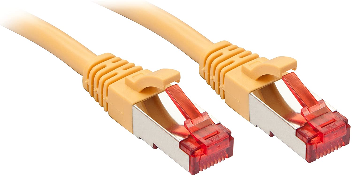 LINDY Cat. 6 S/FTP Patch Cable, Yellow, 5 m