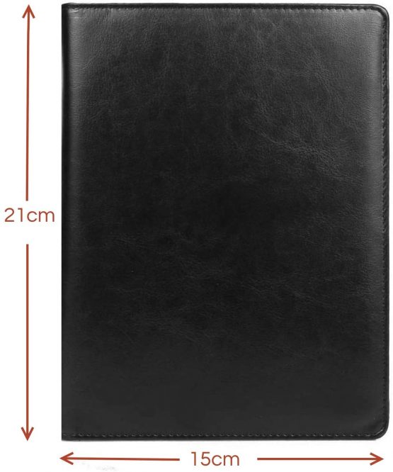 A5 Folder A5 Clipboard A5 Clipboard Folder Conference Folder A5 Clipboard Portfolio Folder A5 Pad Foldover Clipboard (Black) - Image 3