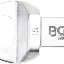 BGS 6901-18 | Open-End Push Fit Spanner | 18 mm | Square Size 14 x 18 mm