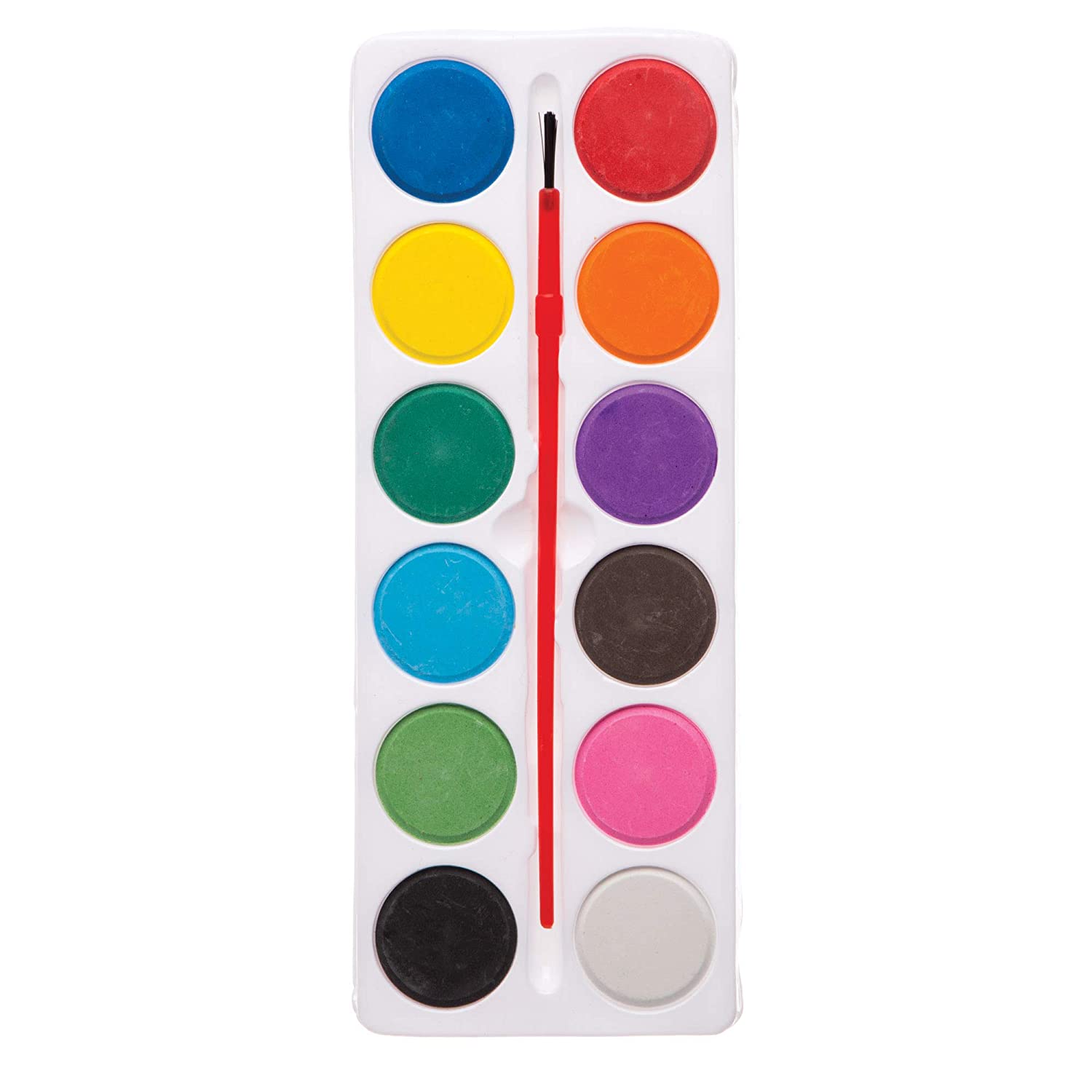 Baker Ross AW229 Paint Blocks - Pack of 5, Watercolour Kits for Arts and Crafts Activities Parties or Classrooms