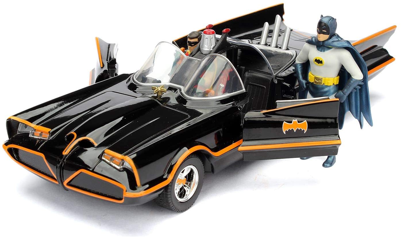 Jada Batman 1966 Classic Batmobile Scale Die -Cast Replica, Multi-coloured, Escala 1:24 - Image 4
