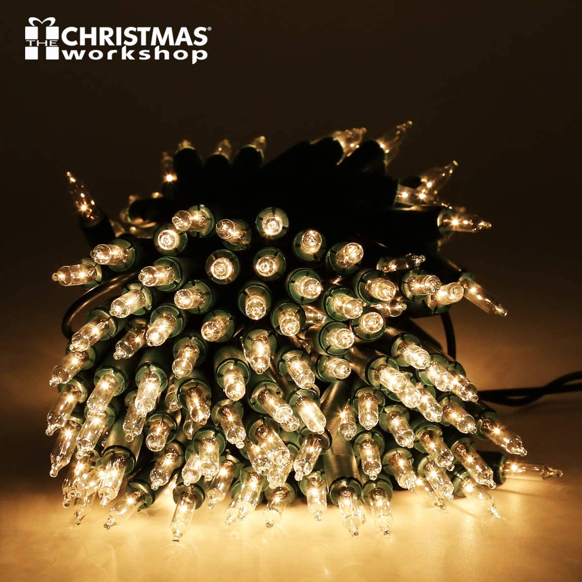 The Christmas Workshop 75270 200 Warm White Christmas Tree Lights/Static Decorative LED Fairy Lights / 22.9m Length/Indoor & Outdoor Christmas Decorations - Image 2