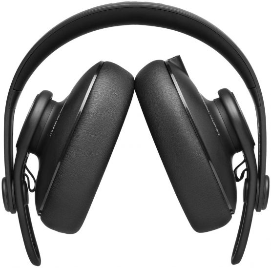 AKG K361 Studio Headphones, Over-Ear Closed-Back Design for Professional Performance, Lightweight and Foldable with 3 position hinges, Premium Isolating Earpads, Reinforced for AKG Durability - Image 4