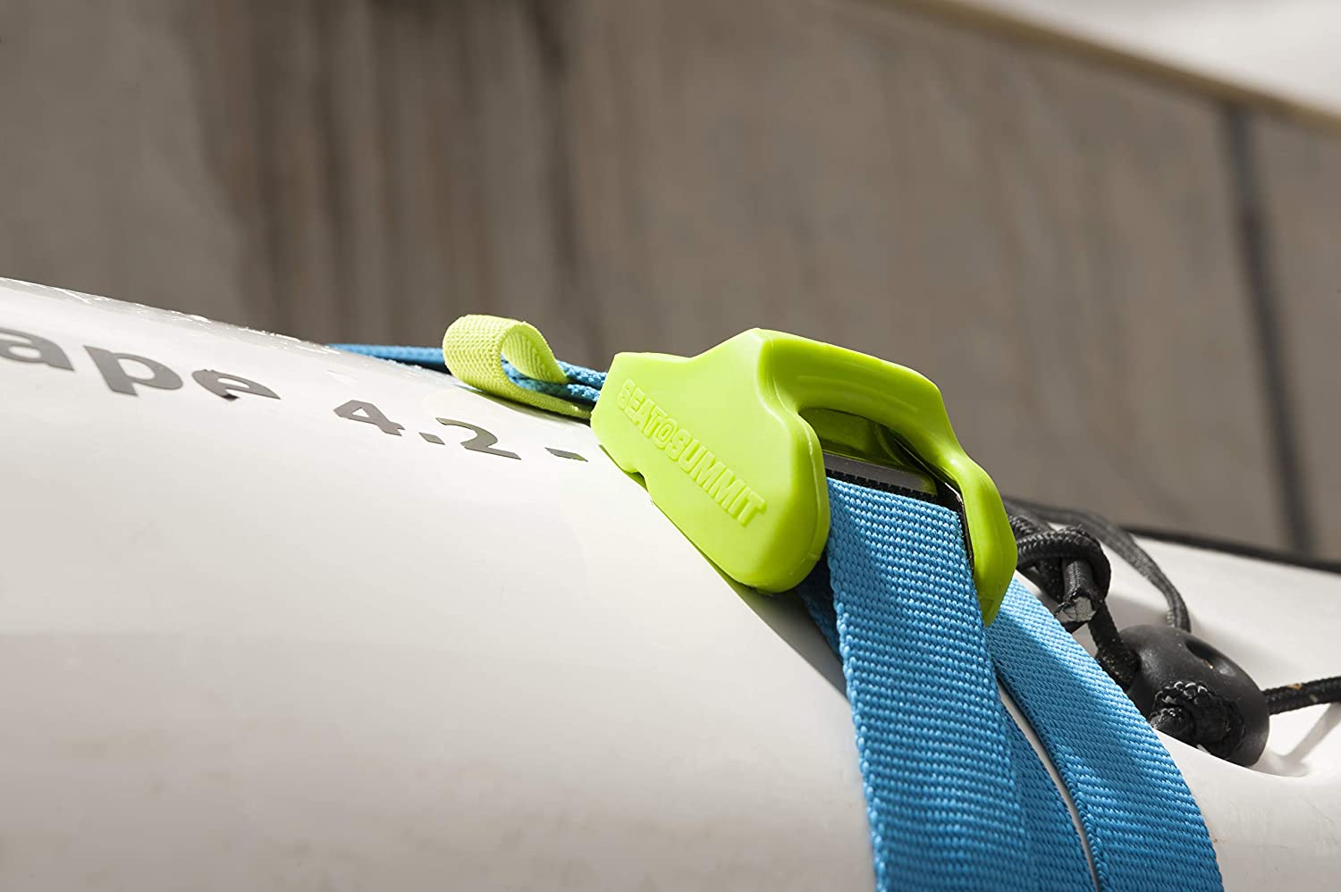 Sea to Summit Strap with silicone cover, 4.5 m, orange, Lime,Orange - Image 3
