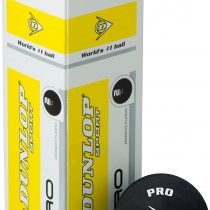 Dunlop Pro Squash Balls - 3 Ball Box or tube