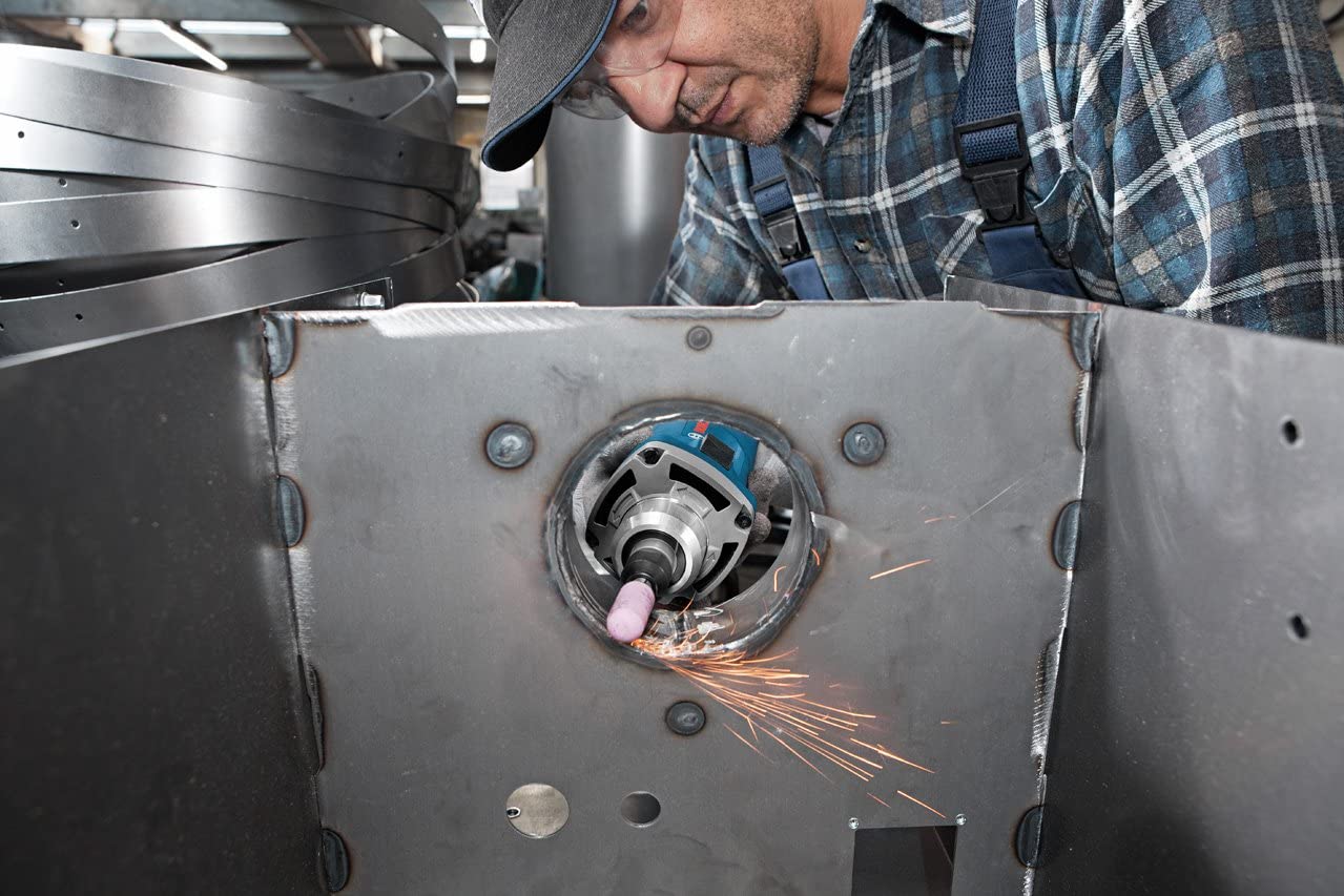 Bosch Professional GGS 28 CE straight grinder (650 W, 10,000-28,000 min-1 no-load speed - Image 4