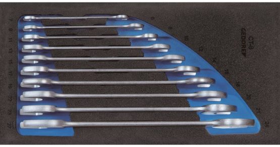 Gedore 1500CT1-6 Check-Tool-Module 1/3 Double-end Wrench, Silver
