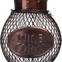 Tooarts Wine Corks Container Corks Holder Money Box Coin Storage Piggy Bank Home Interior Decorations Gifts