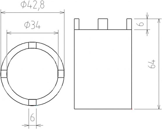 BGS 67220 | Groove Nut Socket Set | 5 pcs. - Image 4