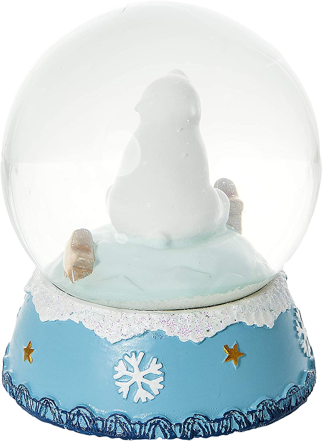 Mousehouse Gifts - Christmas Snow Globe with Non Musical Polar Bear, Glass Globe for Family Joy, Multicolor, Non Musical - Polar Bear - Image 4