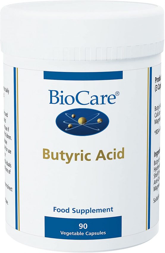 Biocare Butyric Acid Vegetable - Pack of 90 Capsules