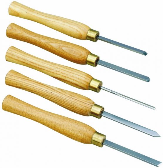 Proxxon 27023 series of five Tools for turning