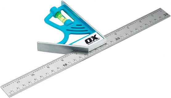 OX Tools OX-P504530 Pro Magnetic Combination Square 300mm / 12in-OX-P504530, 1