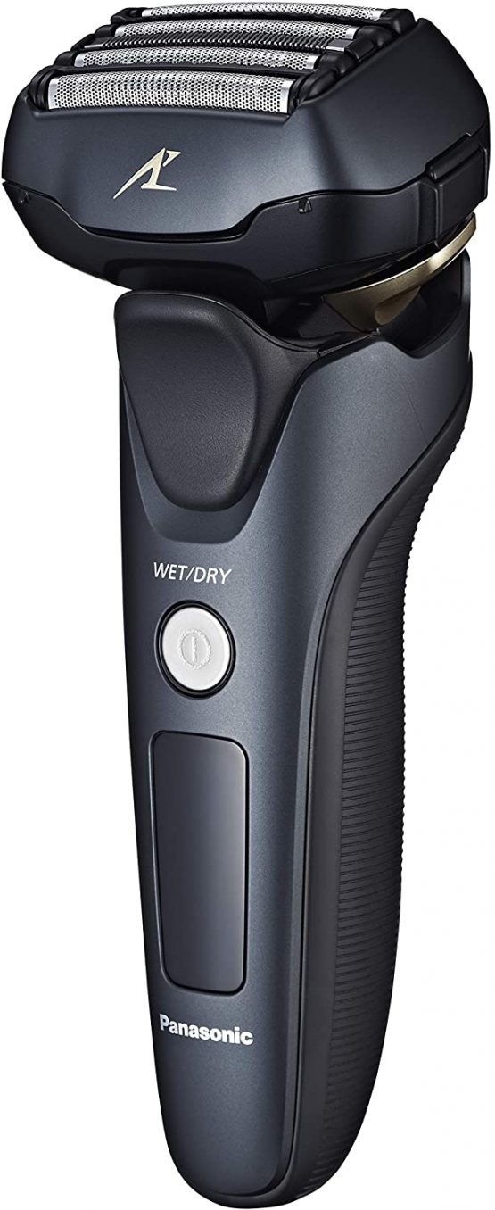 Panasonic ES-LV97 Wet and Dry Rechargeable 5-Blade Electric Shaver with Cleaning & Charging Stand ( UK 2pin Bathroom Plug) - Image 2
