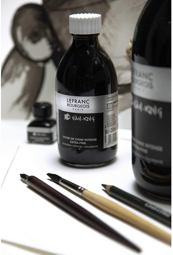 Lefranc & Bourgeois Nan King Calligraphy and Drawing Ink 250ml - Kalligrafie - und Zeichentusche Green - Image 3
