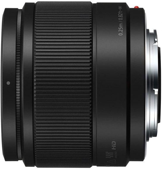 Panasonic LUMIX H-H025E-K 25 mm Micro Four Thirds Camera Lens for G Series - Black - Image 4