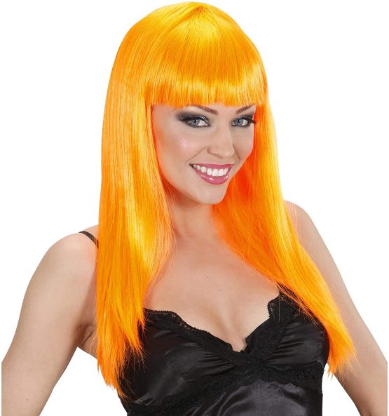 Beautiful - Orange Wig for Hair Accessory Fancy Dress