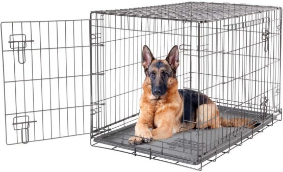 Dogit 2 Door Wire Cage/Home, Black, 77 x 48 x 54.4 cm - Image 3