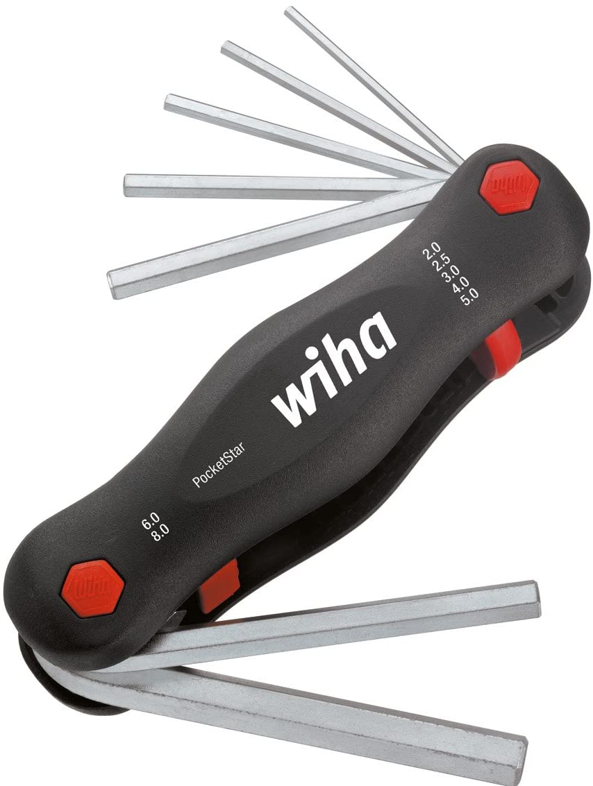 Wiha 351PG7 PocketStar, Colour, 7-tlg. Sechskant