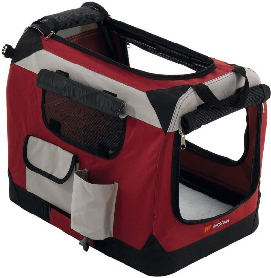 Ferplast Holiday 4 Dog Portable Kennel, 60 x 42 x 42 cm