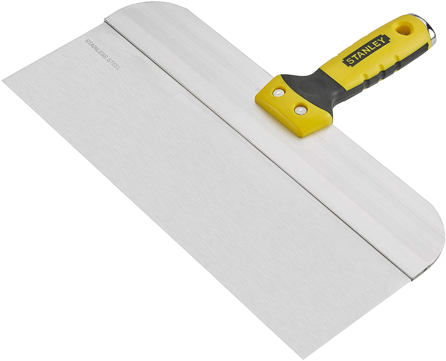 STANLEY 12" Stainless Steel Taping Knife, STHT0-05776, Yellow/ Black/ Silver, 12 Inch (304 mm)