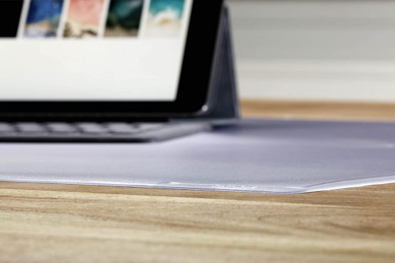 Durable DURAGLAS Desk Mat Transparent | 53 x 40cm | Pack of 1 | Anti-Glare and Anti-Slip | Ideal for Keeping Small Notes and Reminders Close to Hand - Image 3