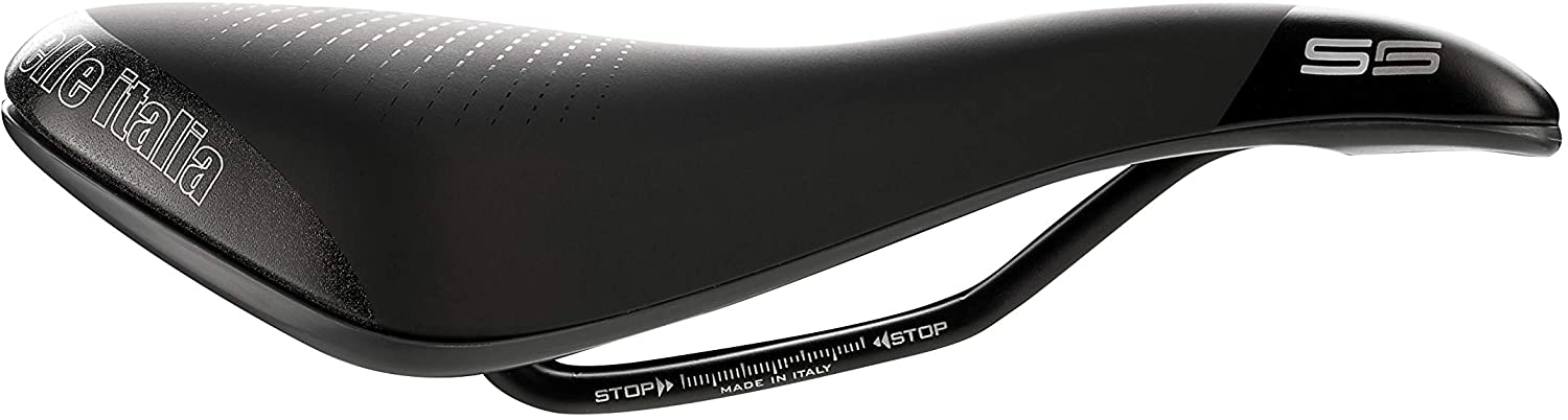 Selle Italia S 5 Superflow Bike Saddle (S5) W145 x L255 mm, Black - Image 2