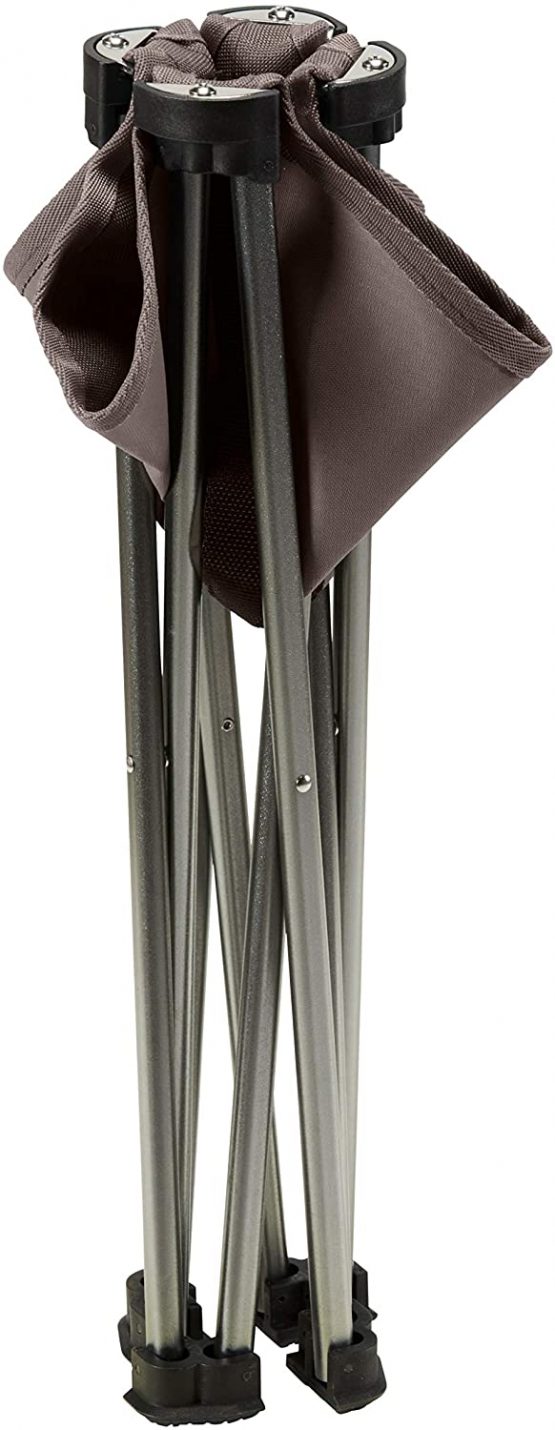 Grand Canyon SINYALA MINI - Folding camping chair, stool foldable - up to 100 kg - Aluminium - Falcon (brown) - Image 3
