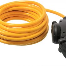 AS – Schwabe 61454 Triple Solid Rubber Power Distribution Strip – 3 m K35 AT-N07 V3V3-F 3G1.5, IP44 Outdoor Use